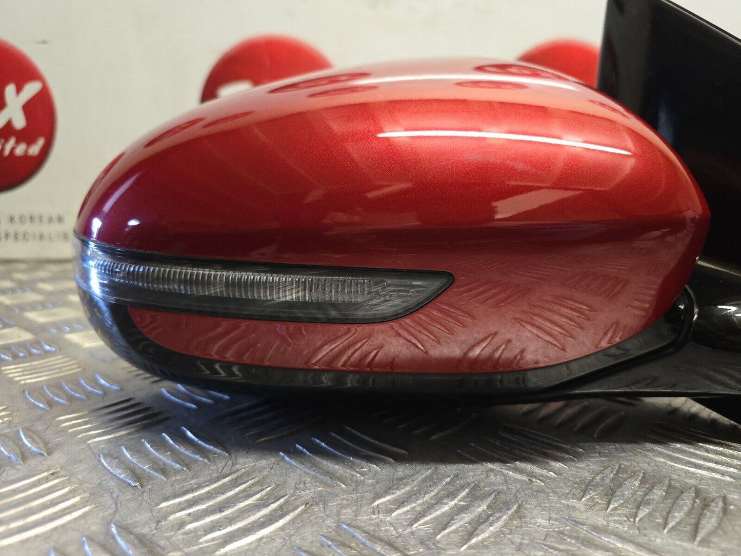 KIA SPORTAGE MK4 2020-2022 DRIVERS SIDE POWER FOLD MIRROR AA9 RED 87620-F1800