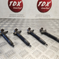 TOYOTA RAV4 MK4 2.2 D-4D 2012-2015 2AD-FHV DIESEL FUEL INJECTOR SET 23670-0R090