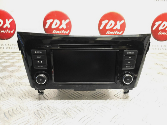 NISSAN QASHQAI J11 2019-2021 ANDROID AUTO APPLE CAR PLAY SAT NAV MEDIA HEAD UNIT