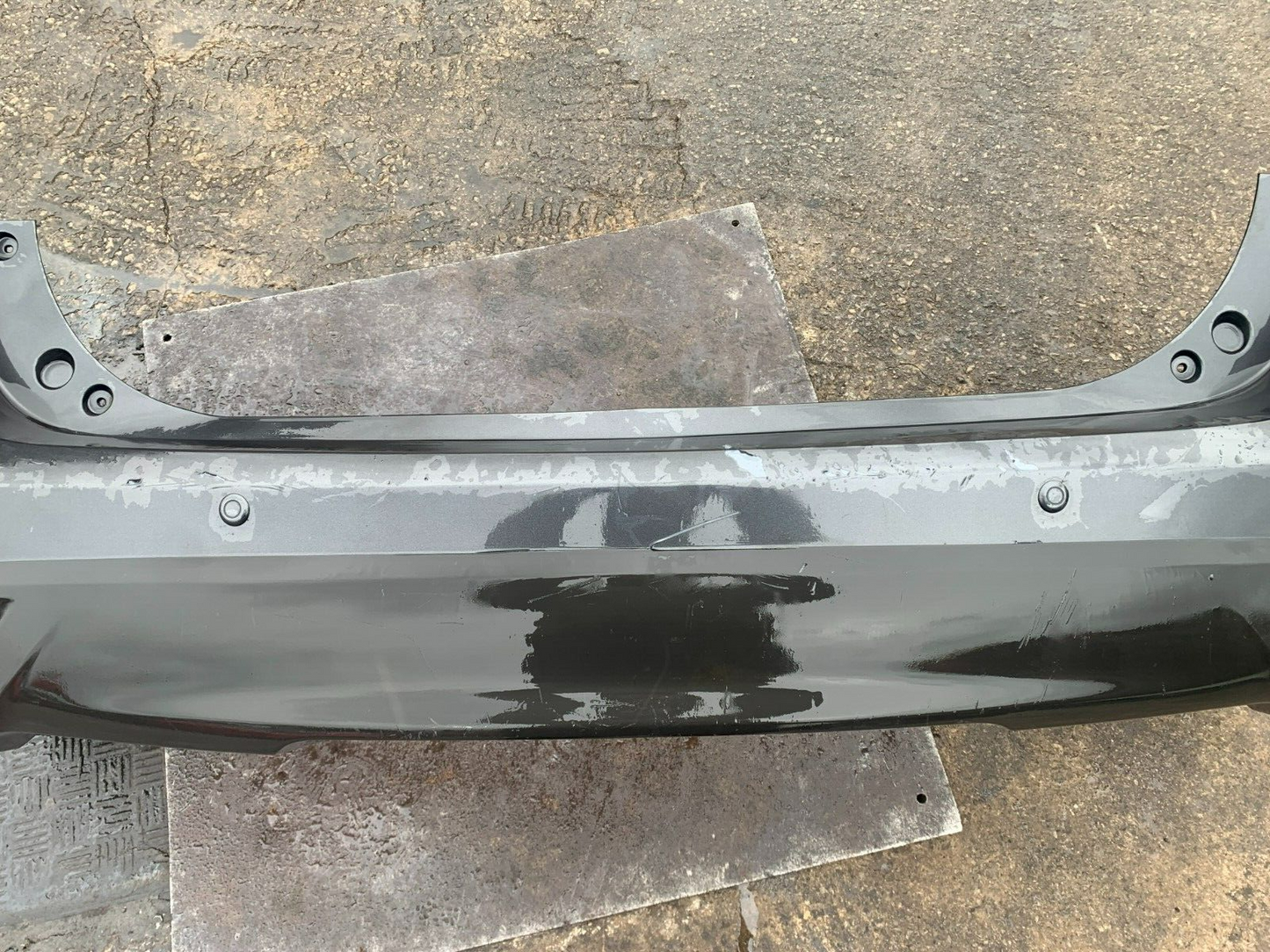 MAZDA 6 ESTATE 2013-2016 GENUINE REAR BUMPER 42A METEOR GREY PERL COLLECTION