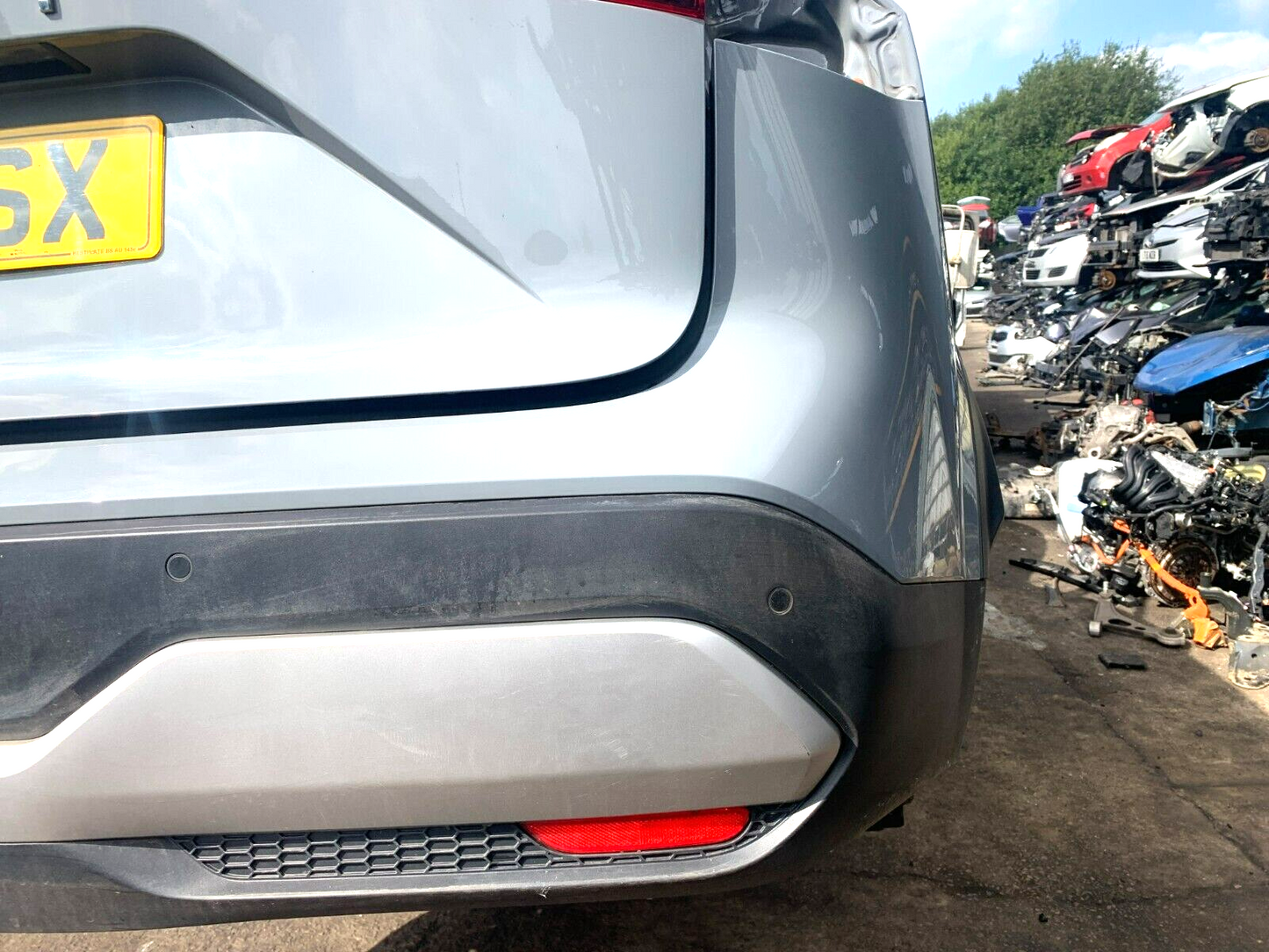 NISSAN QASHQAI J12 2021-2024 GENUINE COMPLETE REAR BUMPER KBY GREY COLLECTION