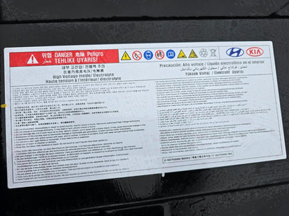 Kia Ev6 2021-2024 Genuine 77.4Kwh High Voltage Li-Ion Battery Pack 37501-Cv051 5