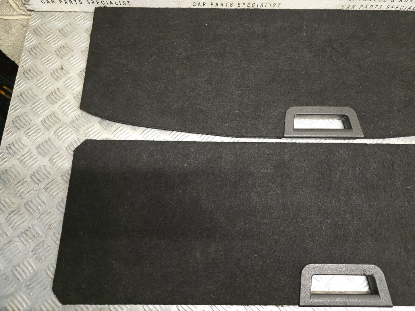 NISSAN QASHQAI J11 2014-2018 GENUINE HARD BOOT FLOOR CARPET DECK LINER COVERS 2