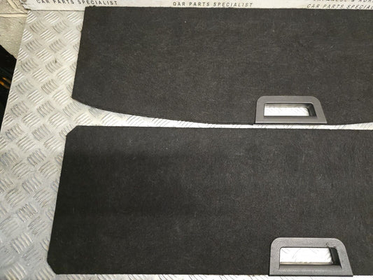 NISSAN QASHQAI J11 2014-2018 GENUINE HARD BOOT FLOOR CARPET DECK LINER COVERS 2