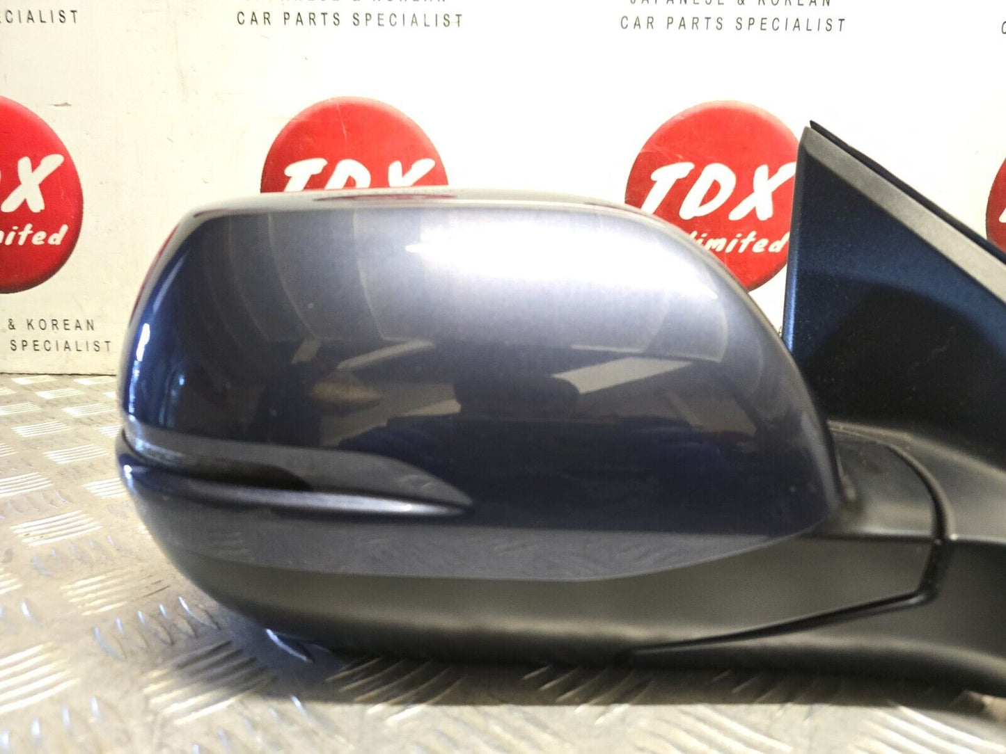 HONDA CR-V MK4 2013-2018 GENUINE DRIVERS POWER FOLD MIRROR BLUE 76200T1GE321M1