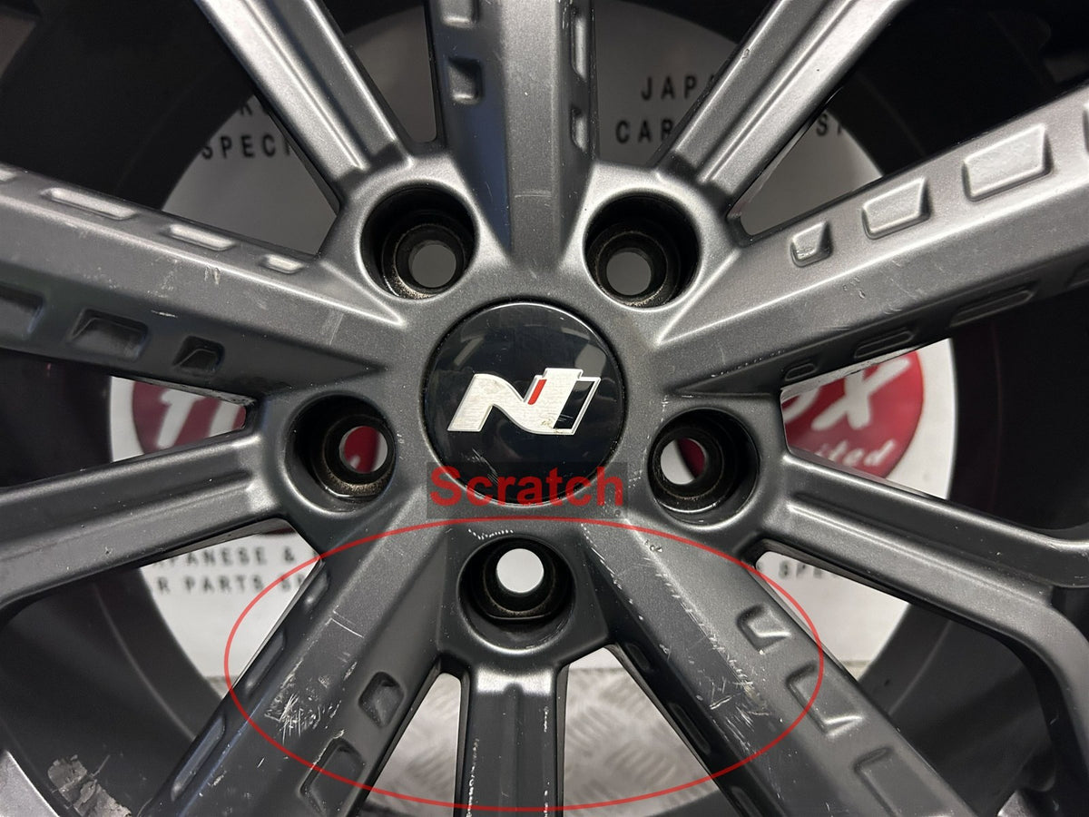 Hyundai i20N BC3 MK3 2021-2024 Genuine 18" Alloy Wheel + 3.1 Mm Tyre 52910-C0000 - photo 8 of 16