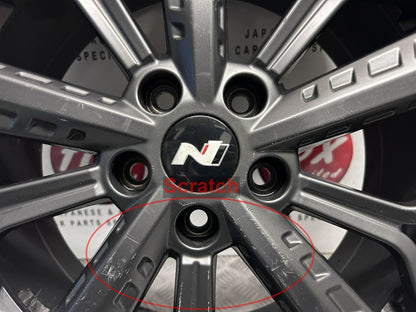 Hyundai i20N BC3 MK3 2021-2024 Genuine 18" Alloy Wheel + 3.1 Mm Tyre 52910-C0000 - photo 8 of 16