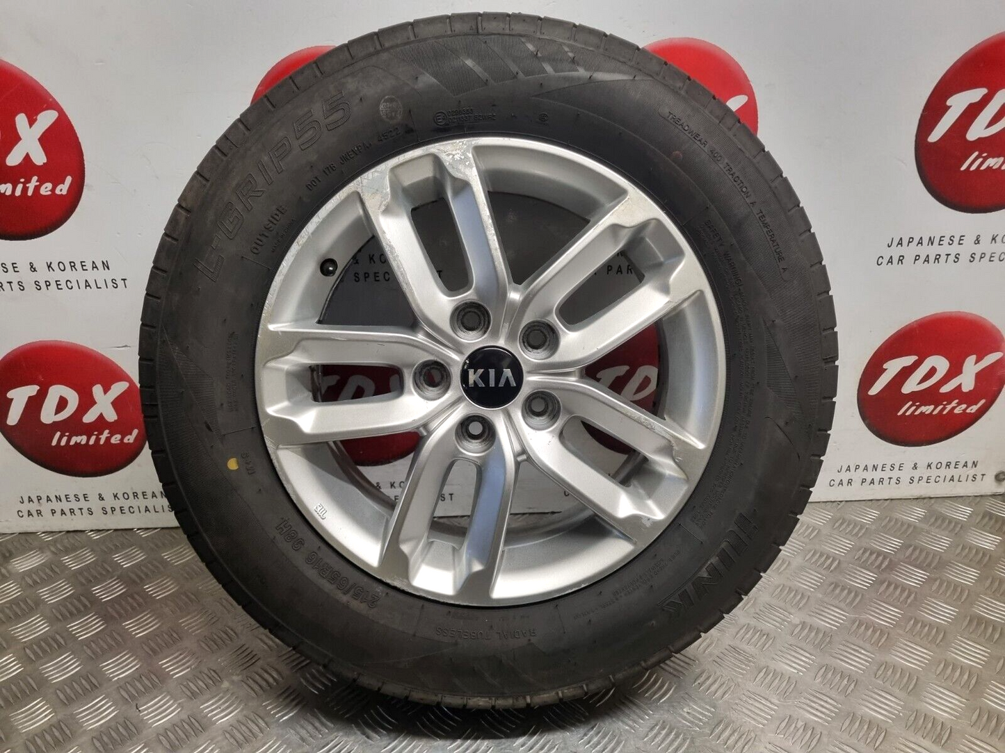 KIA OPTIMA (TF) 2011-2015 16" GENUINE ALLOY WHEEL 7MM 215/65/16 6.5J 52910-2T110
