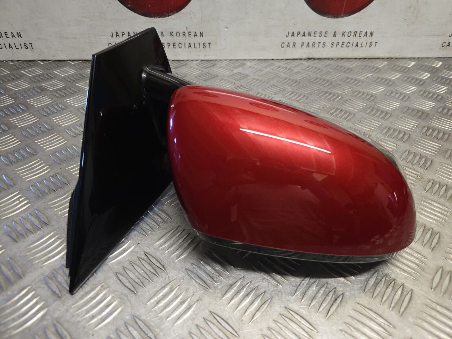 KIA SPORTAGE MK4 2020-2022 DRIVERS SIDE POWER FOLD MIRROR AA9 RED 87620-F1800