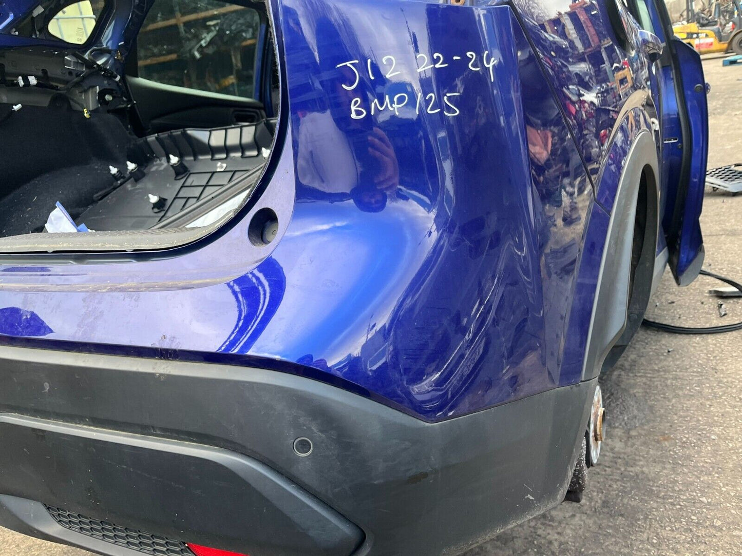 NISSAN QASHQAI J12 2022-2024 GENUINE COMPLETE REAR BUMPER COLLECTION RBN BLUE