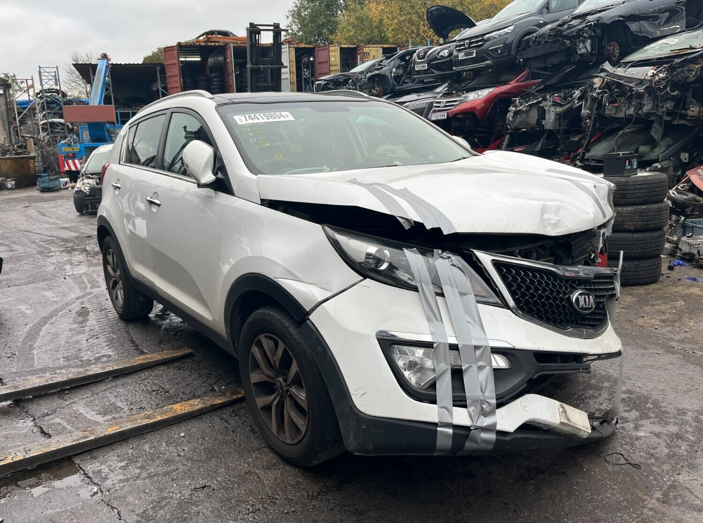 2015 KIA SPORTAGE 2 MK3 (SL) 1.7 DIESEL 6 SPEED MANUAL FOR PARTS & SPARES