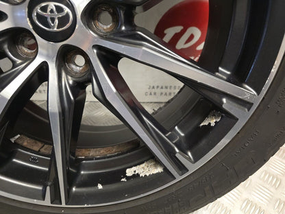 TOYOTA GT86 GT1 2017-2020 17" INCH GENUINE DIAMOND CUT ALLOY WHEEL 215/45/17