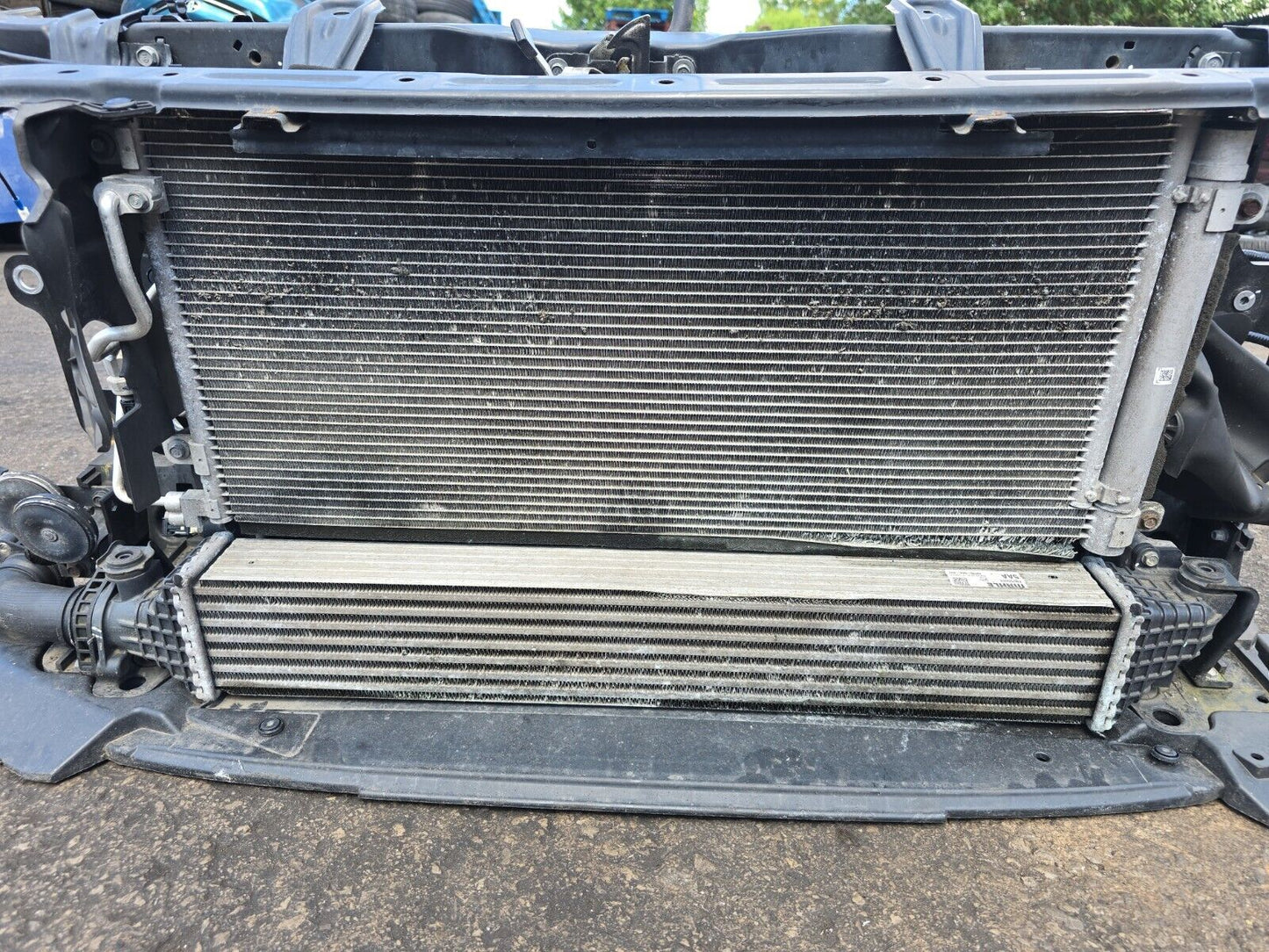 CIVIC X MK10 1.0 PETROL AUTO 2017-2021 COMPLETE RADIATOR INTERCOOLER SLAM PANEL