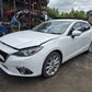 2015 MAZDA 3 D SPORT NAV MK3 (BM) SALOON 2.2 DIESEL 6 SPEED MANUAL PARTS SPARES