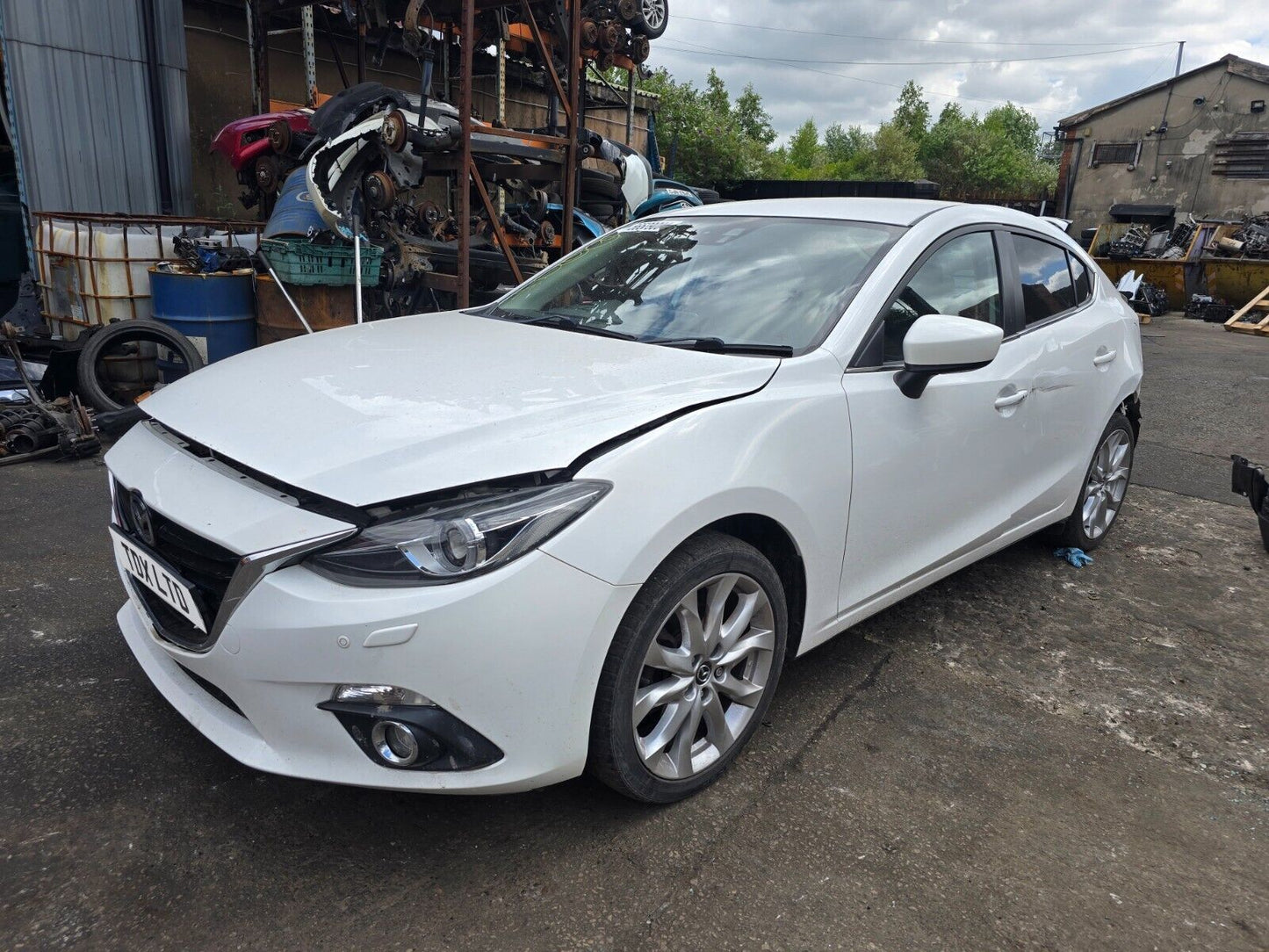 2015 MAZDA 3 D SPORT NAV MK3 (BM) SALOON 2.2 DIESEL 6 SPEED MANUAL PARTS SPARES