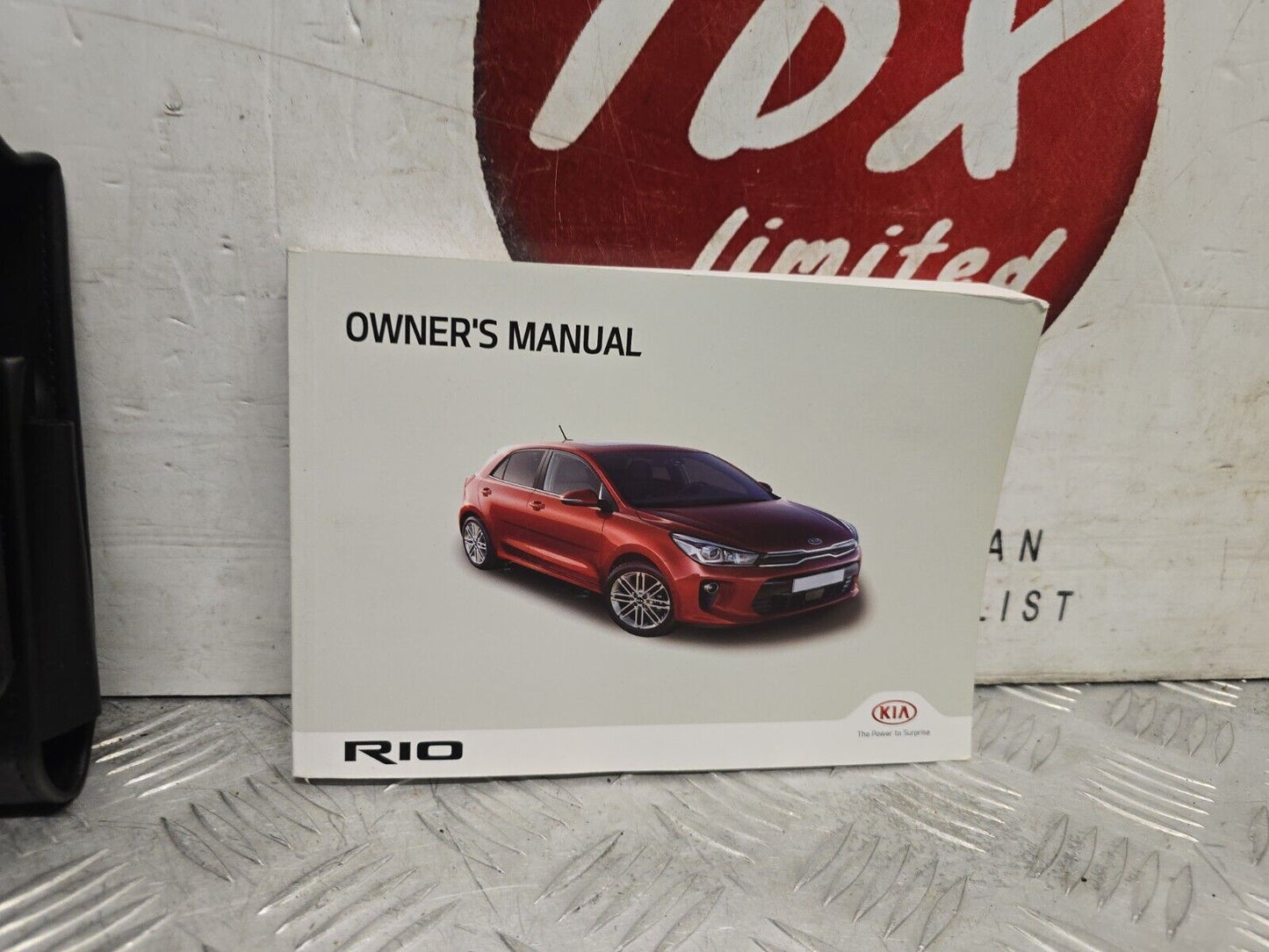 KIA RIO YB MK4 2017-2023 GENUINE OWNERS MANUAL HANDBOOK PACK WALLET BOOK