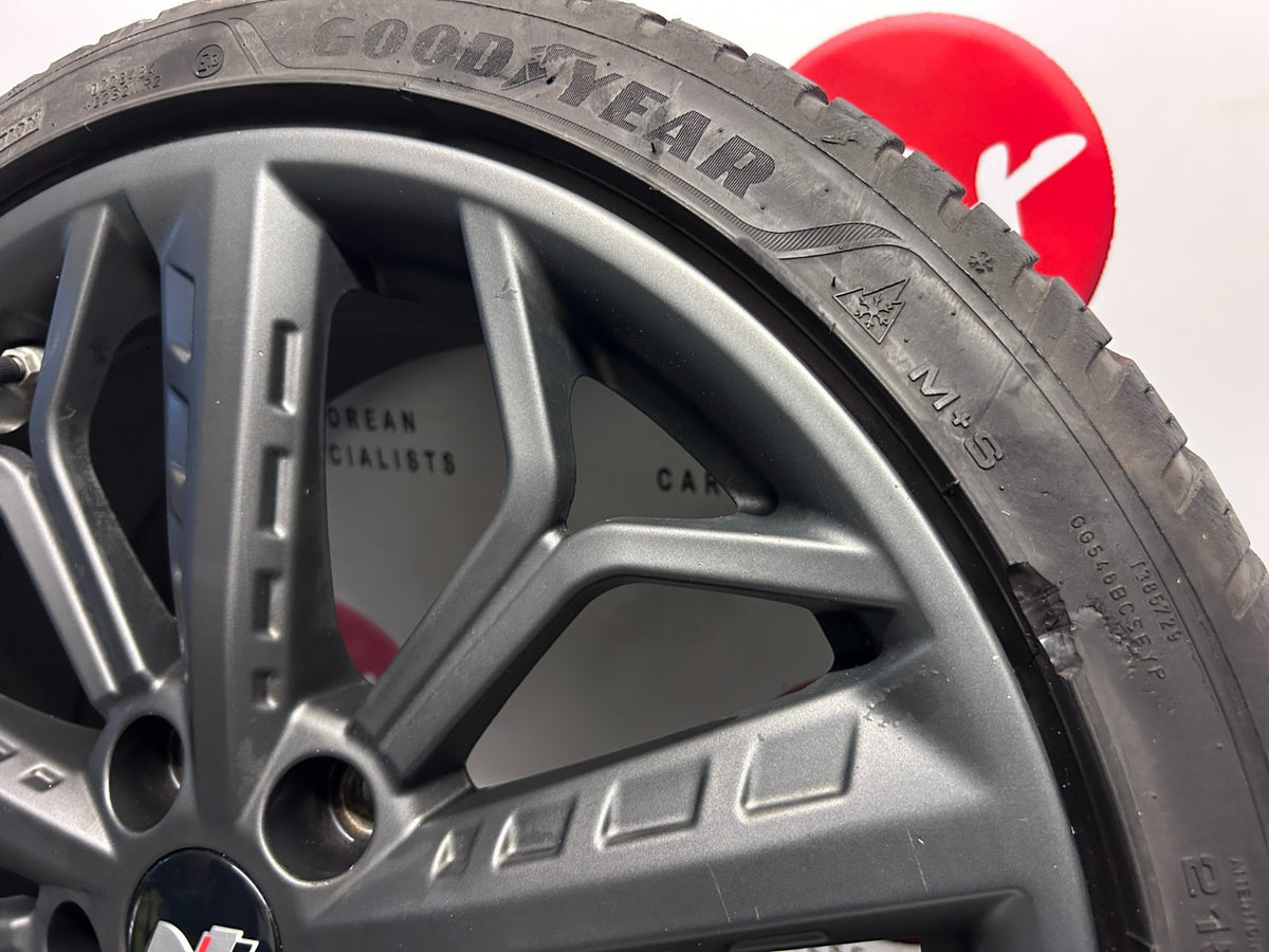 Hyundai i20N BC3 MK3 2021-2024 Genuine 18" Alloy Wheel + 3.3 Mm Tyre 52910-C0000 - photo 3 of 12