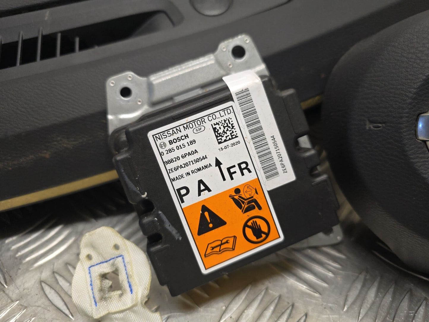 NISSAN JUKE F16 2020-2023 MK2 GENUINE DASHBOARD AIRBAG MODULE KIT 98820 6PA0A