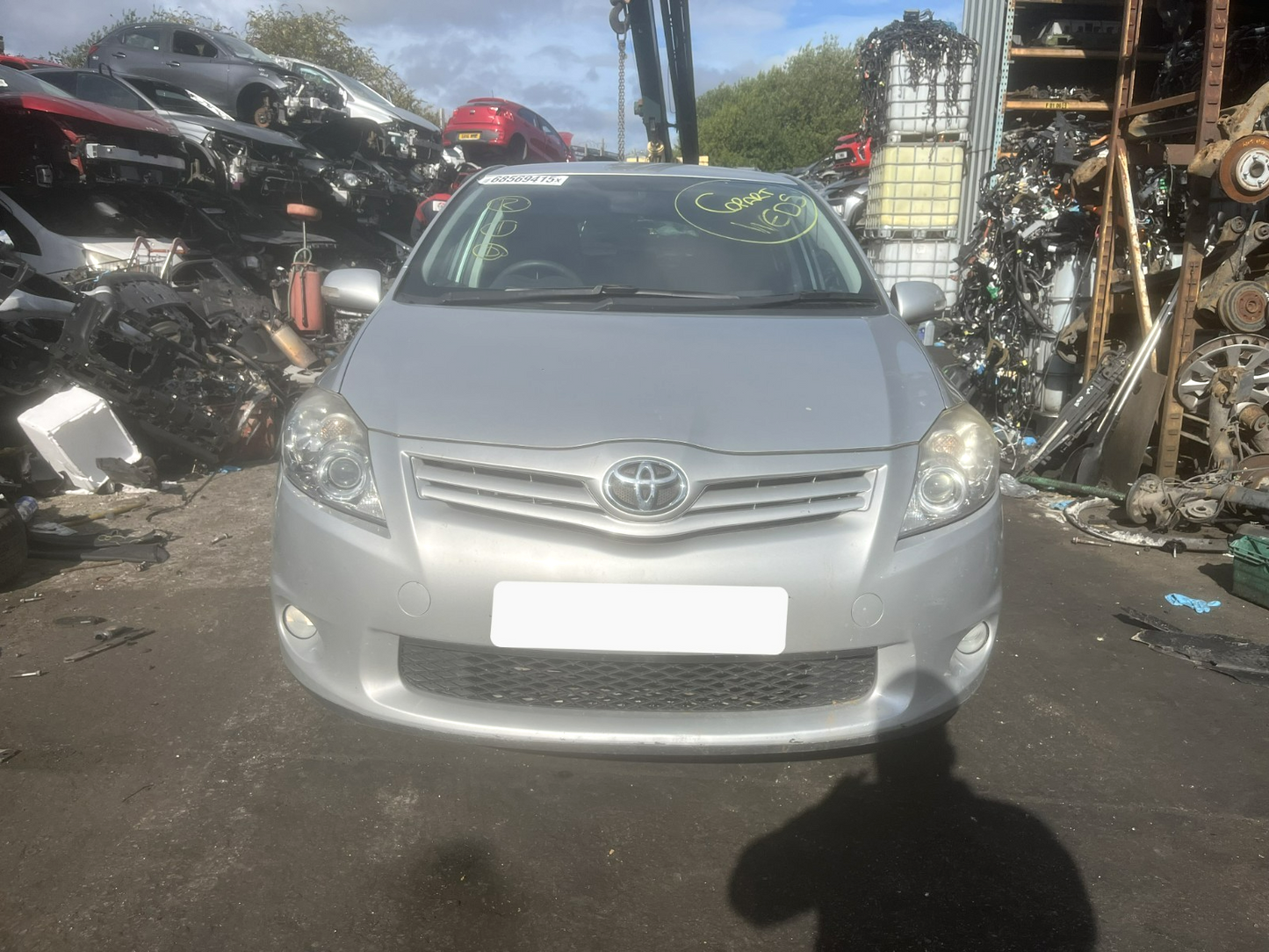 2010 TOYOTA AURIS T SPIRIT MK1 E150 1.6 PETROL 6 SPEED MANUAL VEHICLE FOR BREAKING AND PARTS