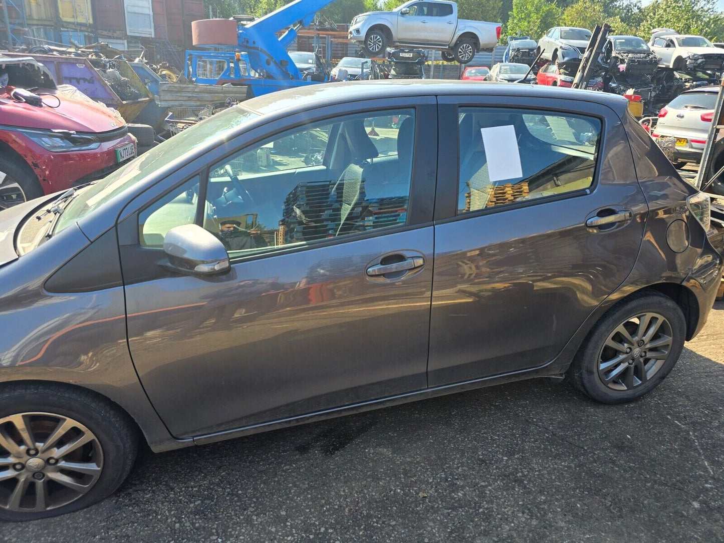 2014 TOYOTA YARIS MK3 ICON PLUS 1.4 DIESEL 6 SPEED MANUAL FOR PARTS AND SPARES