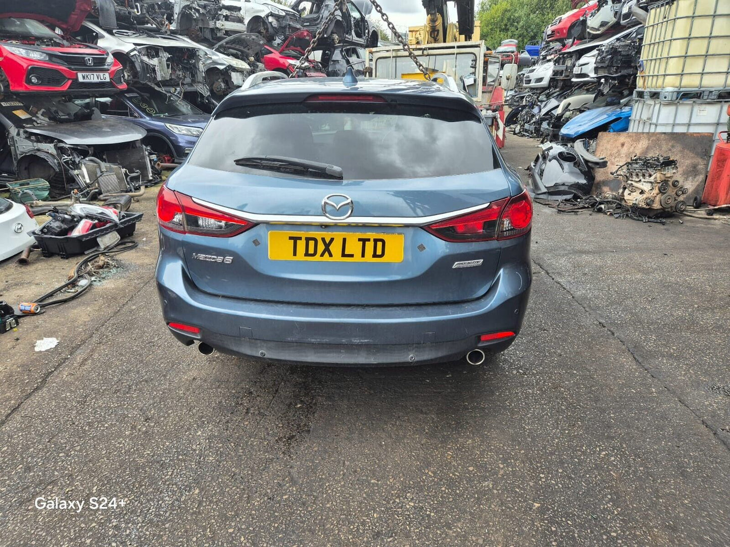 2014 MAZDA 6  (GJ) SPORT ESTATE MK3  2.2 DIESEL 6 SPEED MANUAL FOR PARTS SPARES