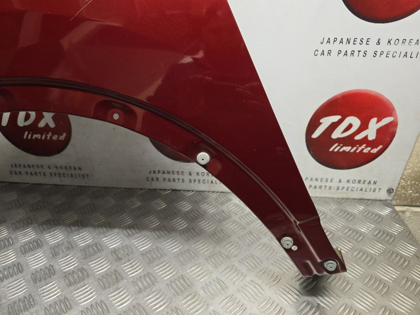 NISSAN QASHQAI J11 2014-2021 GENUINE PASSNGER WING/FENDER NAJ MAGNETIC RED