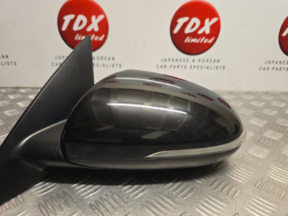 Kia Optima JF MK4 2016-2019 Passengers Power Fold Mirror Abp Black 87610-D4910 - photo 2 of 12