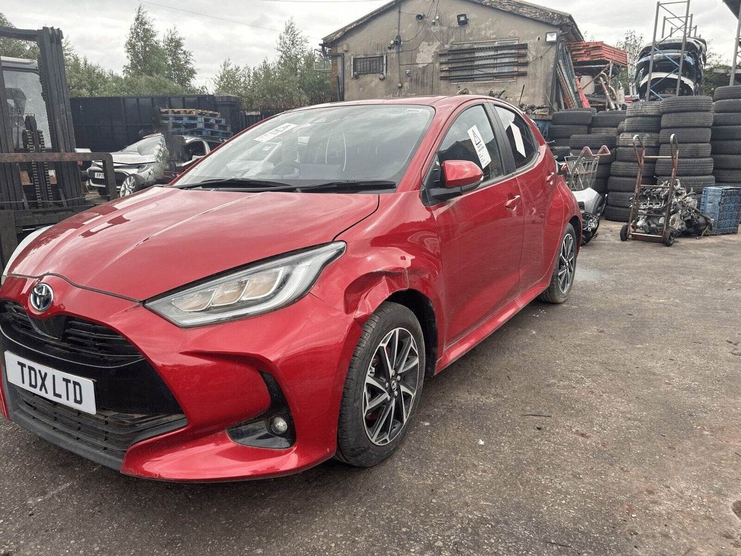 2022 TOYOTA YARIS DESIGN XP210 MK4 1.5 FHEV PETROL HYBRID CVT AUTO PARTS SPARES