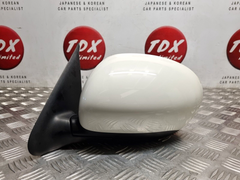 Nissan Juke F15 2010-2014 Genuine Passengers Side Manual Fold Wing Mirror White - photo 1 of 8