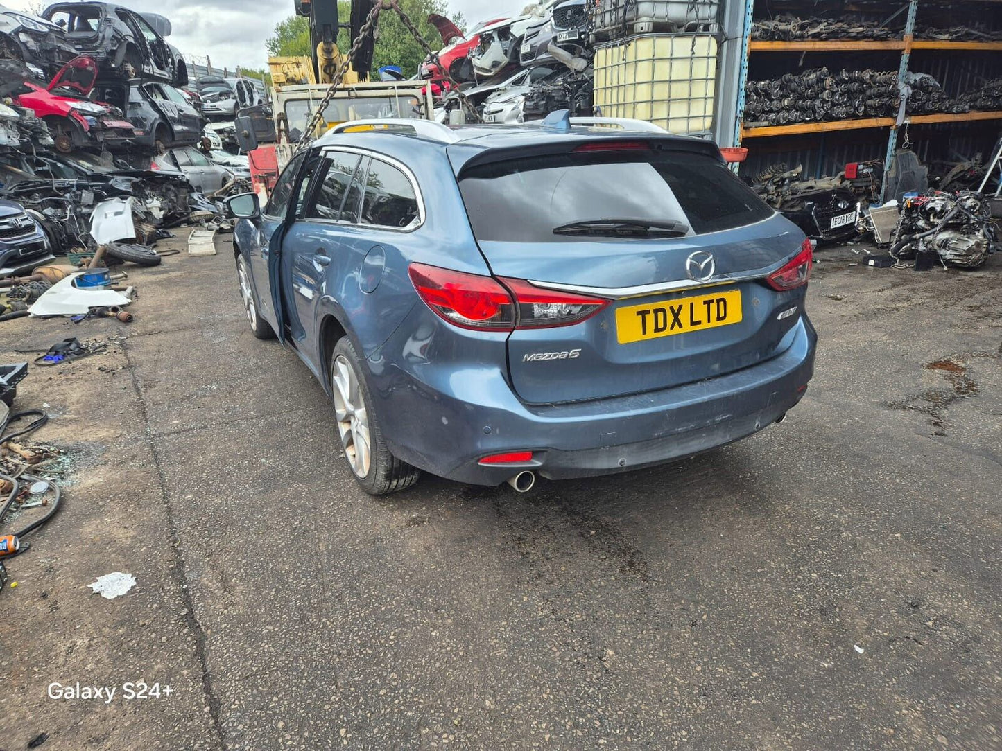 2014 MAZDA 6  (GJ) SPORT ESTATE MK3  2.2 DIESEL 6 SPEED MANUAL FOR PARTS SPARES