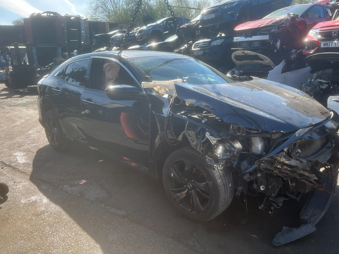 2018 Honda Civic Sr Mk10 Fk9 1.6 I-Dtec Diesel 6 Speed Manual Vehicle For Breaking And Parts 4