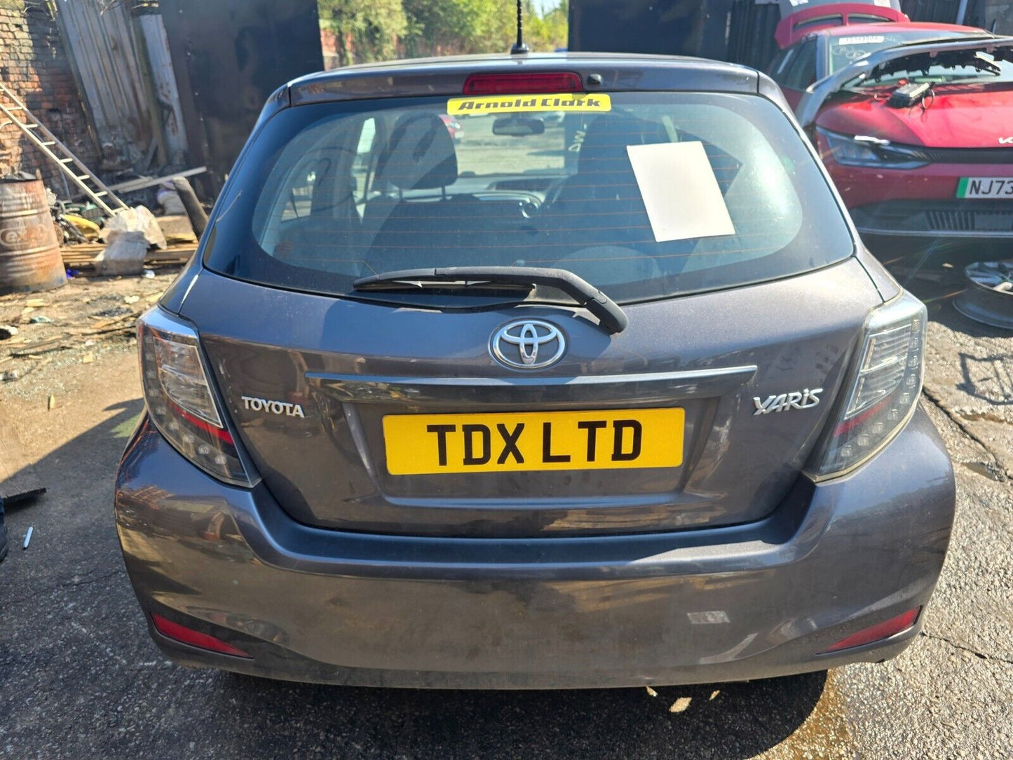 2014 TOYOTA YARIS MK3 ICON PLUS 1.4 DIESEL 6 SPEED MANUAL FOR PARTS AND SPARES