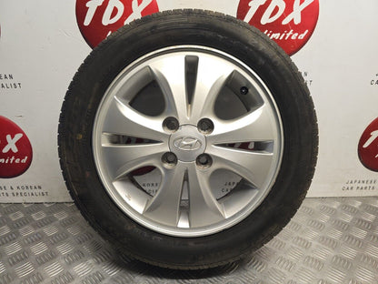 HYUNDAI I10 MK1 2007-2013 14" INCH GENUINE ALLOY WHEEL 6MM 165/60/14 52910-0X25