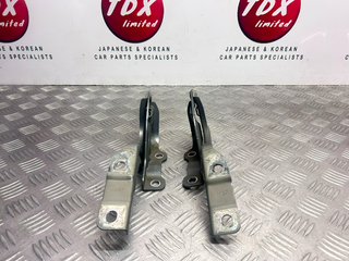 Hyundai Kona MK1 2017-2022 Genuine Bonnet Hinges Pair Silky Silver Metallic S - photo 1 of 5