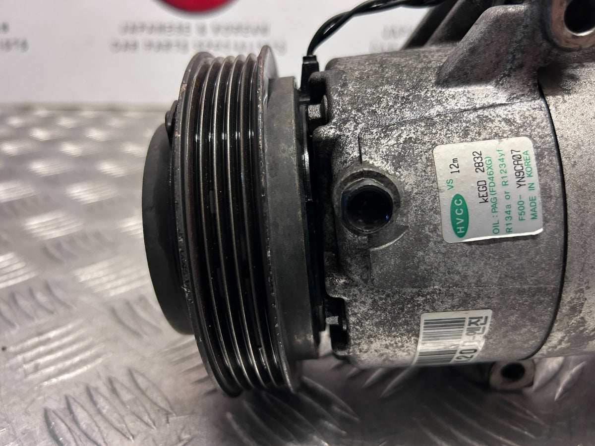 Kia Venga MK1 2015-2019 1.4 Diesel D4FC Genuine AC Compressor Pump F500-YN9CA07 - photo 6 of 7