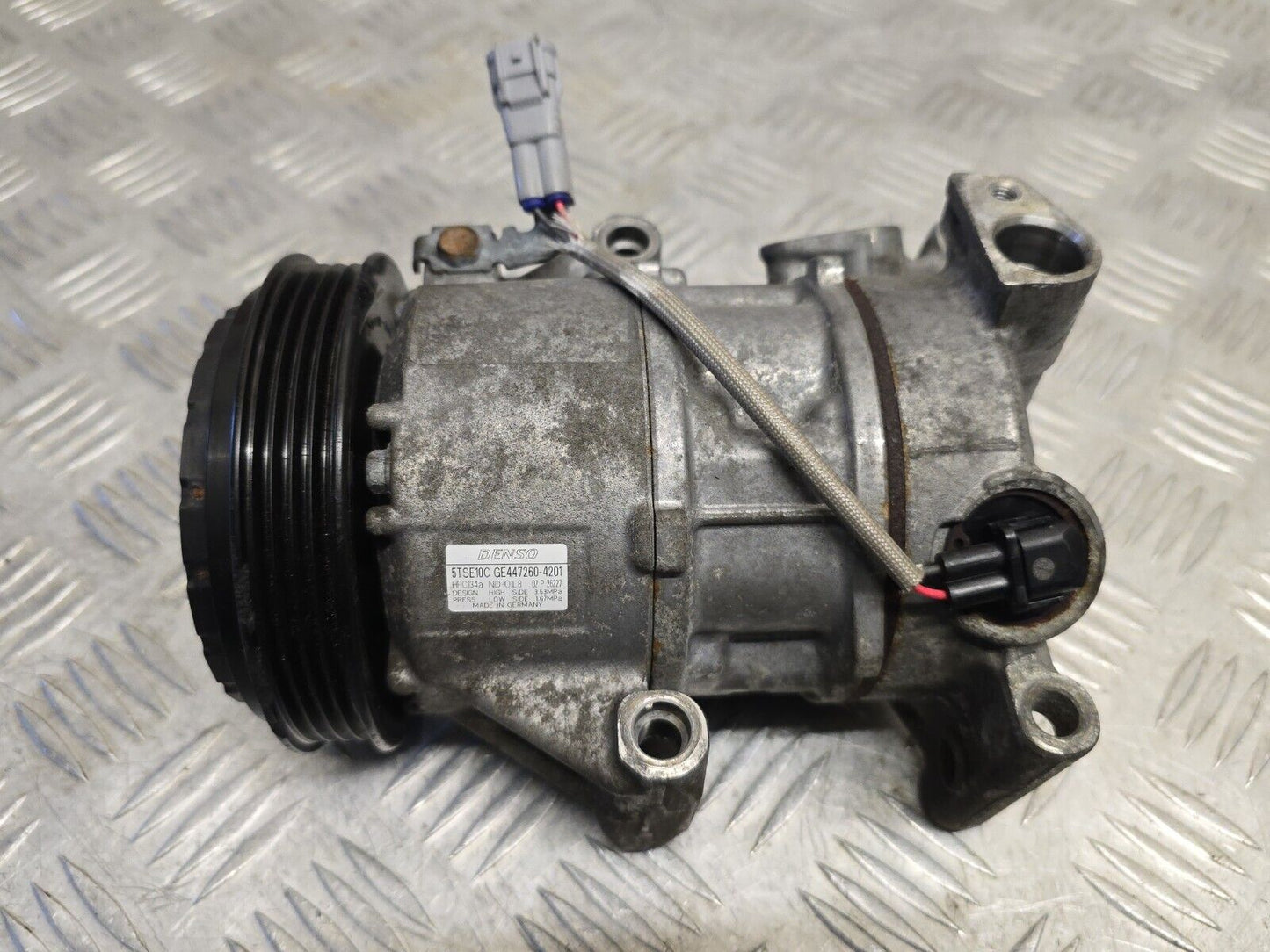 TOYOTA YARIS MK3 1.3 PETROL 2012-2017 GENUINE AC COMPRESSOR PUMP GE447260-4201