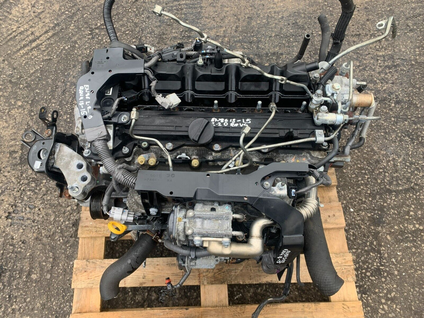 TOYOTA RAV4 MK4 2013-2015 2.2 DIESEL D-4D 2AD-FHV BARE ENGINE 56,00 MILES