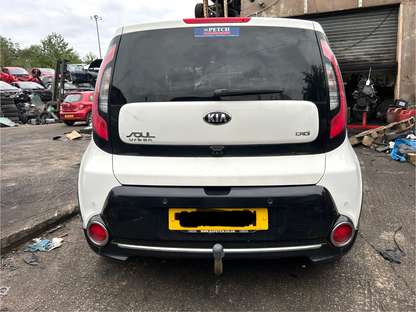2017 KIA SOUL URBAN 1.6 DIESEL 6SPEED MANUAL WHITE VEHICLE FOR BREAKING AND PARTS