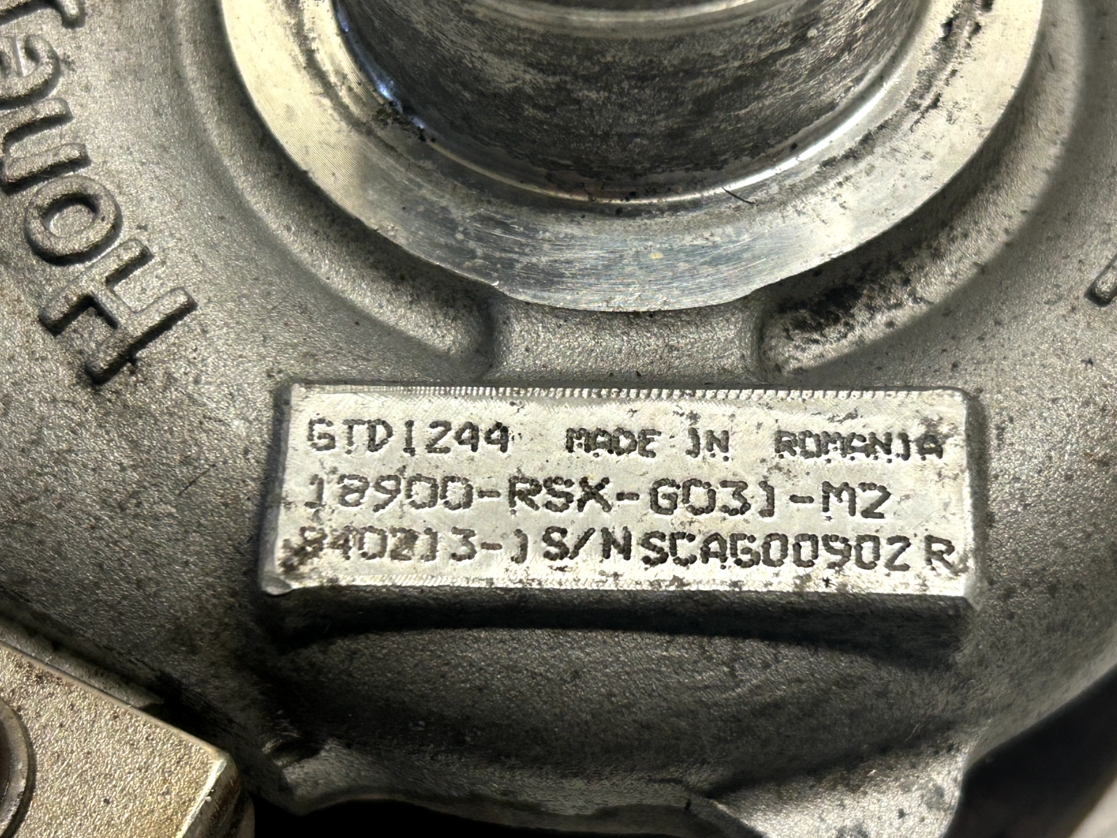 Honda Cr-V (Rm) Mk4 2013-2018 1.6 Diesel N16A1 Genuine Turbo 18900-Rsx-G031-M2 8