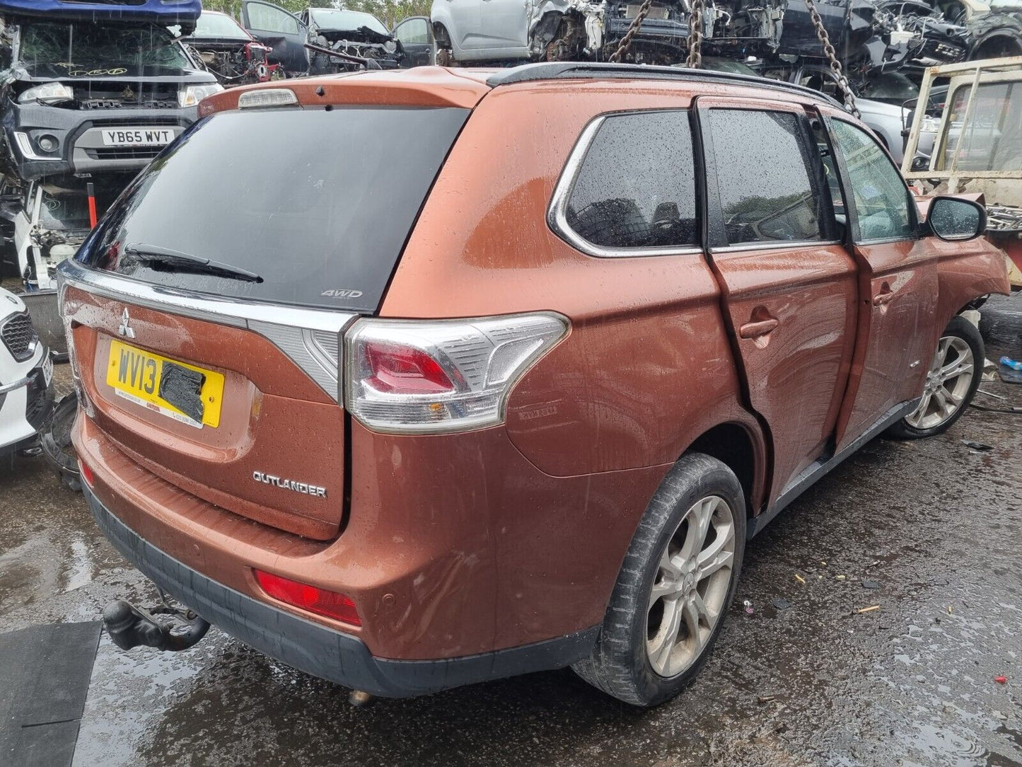 2013 MITSUBISHI OUTLANDER MK3 2.2 DIESEL 6 SPEED MANUAL 4X4 VEHICLE PARTS SPARES