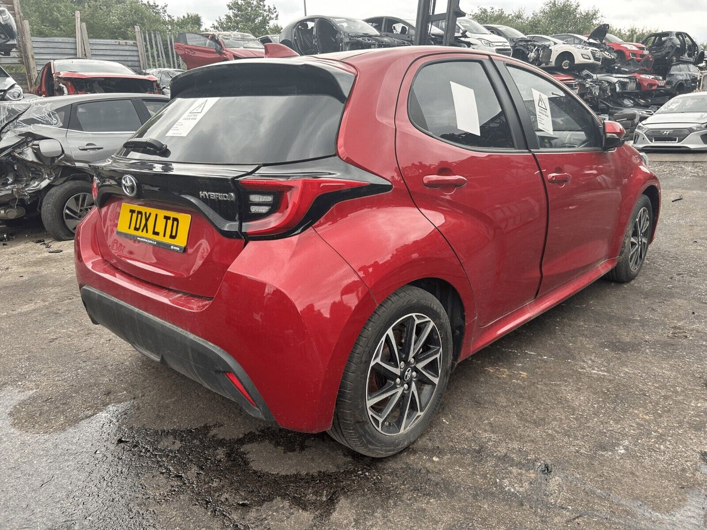 2022 TOYOTA YARIS DESIGN XP210 MK4 1.5 FHEV PETROL HYBRID CVT AUTO PARTS SPARES