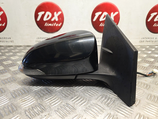 TOYOTA AURIS MK2 2013-2018 GENUINE DRIVERS SIDE POWER FOLD WING MIRROR 1H2 BLUE