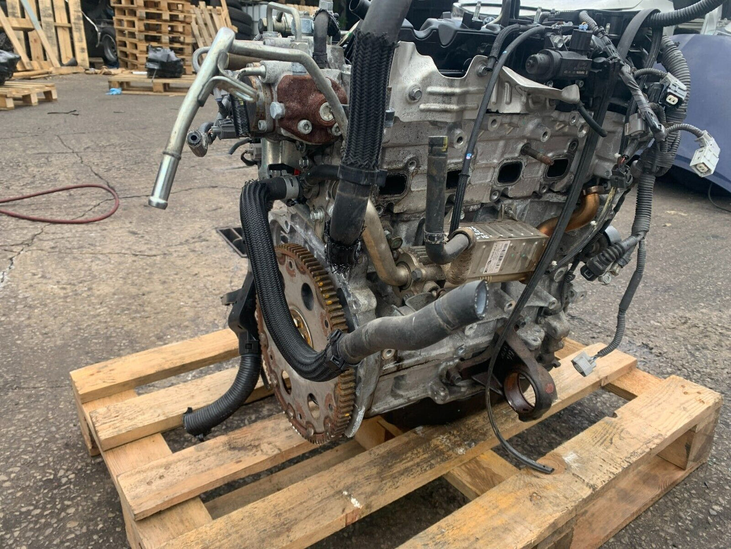 TOYOTA RAV4 MK4 2013-2015 2.2 DIESEL D-4D 2AD-FHV BARE ENGINE 56,00 MILES