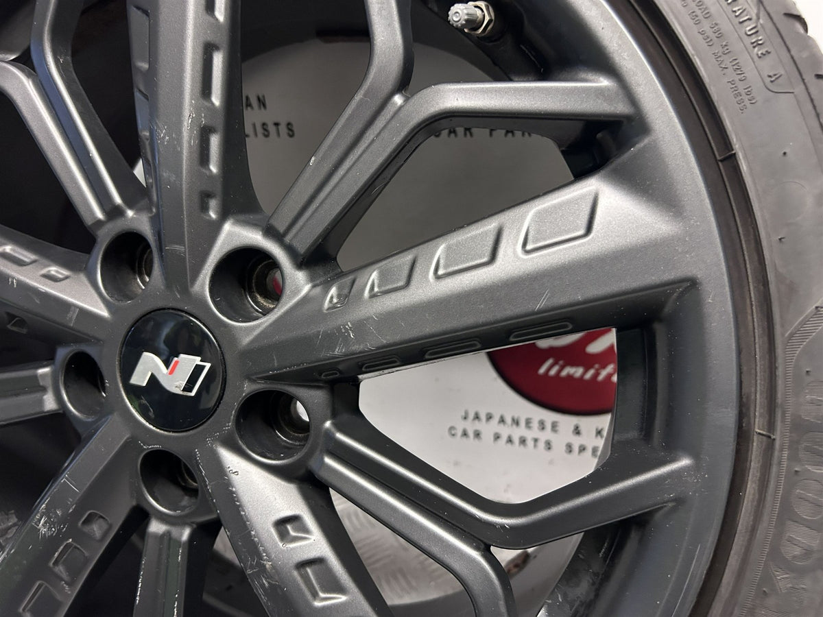 Hyundai i20N BC3 MK3 2021-2024 Genuine 18" Alloy Wheel + 3.1 Mm Tyre 52910-C0000 - photo 4 of 16