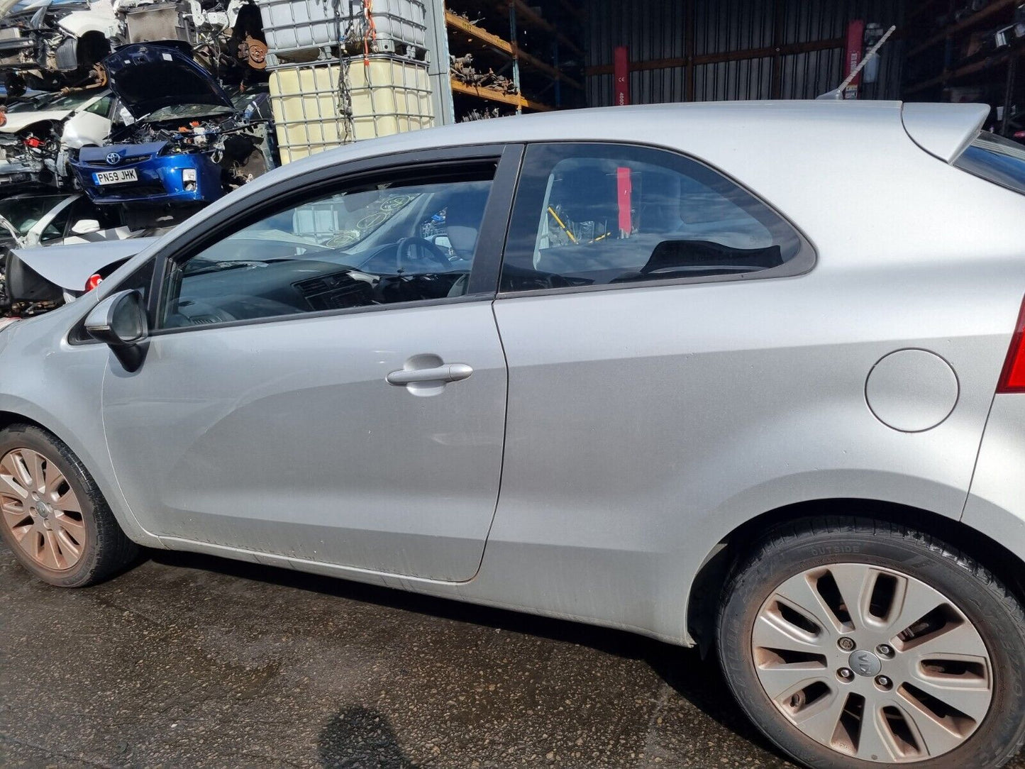 2013 KIA RIO 2 MK3 (UB) 3 DOOR 1.2 PETROL 5 SPEED MANUAL FOR PARTS & SPARES