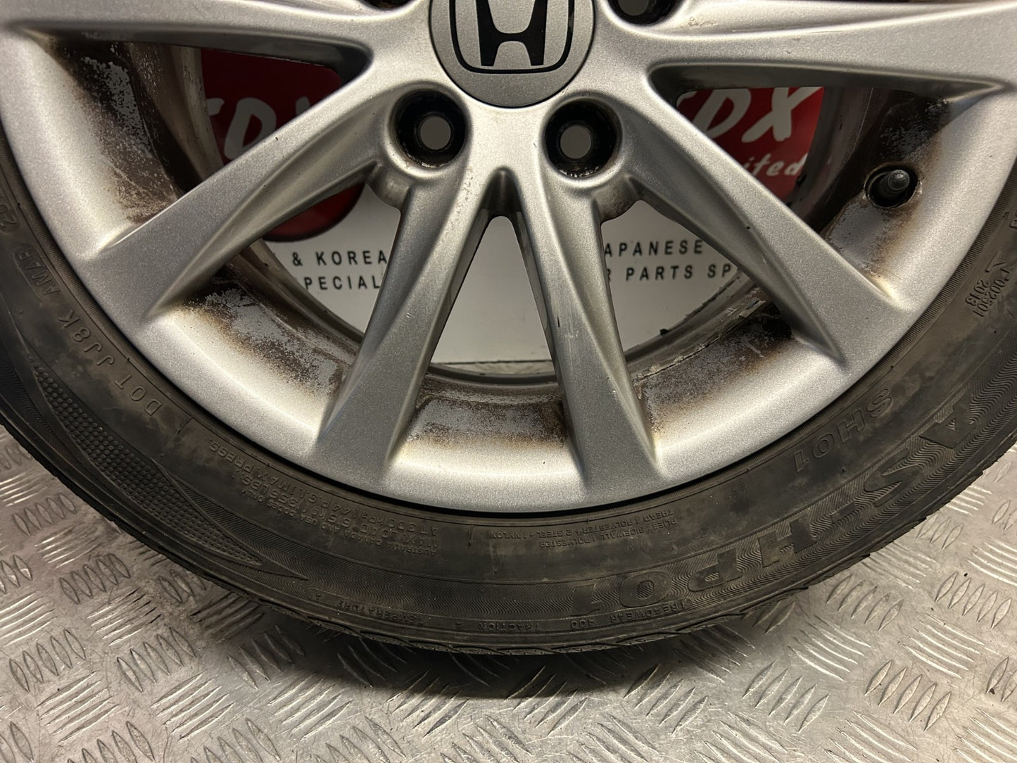 Honda Civic Mk9 2012-2017 Genuine 16" Inch Alloy Wheel 5.48Mm Tyre 205/55/16 4