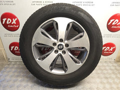 Hyundai Santa Fe MK3 18" 2012-2018 Alloy Wheel 5.6MM Tyre 235/60/18 52910-2B480 - photo 1 of 12