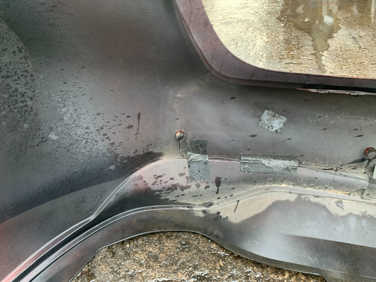 NISSAN PULSAR 2014-2017 GENUINE REAR PARKING SENSOR BUMPER NAH G RED