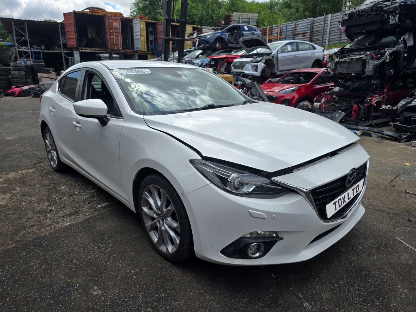 2015 MAZDA 3 D SPORT NAV MK3 (BM) SALOON 2.2 DIESEL 6 SPEED MANUAL PARTS SPARES