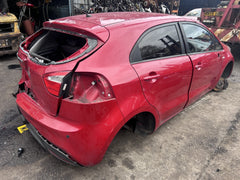 Kia Rio Hatchback MK3 2012-2017 Genuine Driver Side Rear Door Shell Red Geb - photo 1 of 7